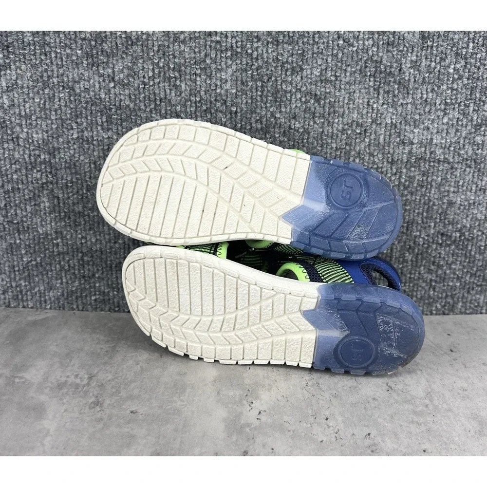 Stride Rite 360 Vinnie Boy's Size 11 M Sandals Blue Green Washable Worn Once